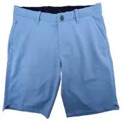Tommy Bahama Shorts Men's 30W 10" Blue On Par ⛳ Golf Stretch Logo