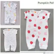 BNWT "Pumpkin Patch" Summer Bodysuit (NB-12M) -RRP$14.99-Free postage over $100!