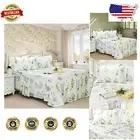 600 Thread Count Cotton Floral Bed Sheet Set for Twin XL - Ultimate Comfort