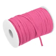 Flat Elastic Band for Sewing 1/8" x 109 Yards Pale Red Stretch Strap Roll