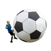 60cm/80cm/130cm/150cm Giant Inflatable Beach Ball for Adults Children Water Balloons Volleyball Football Outdoor Party Kids Toys