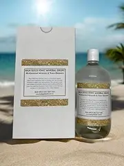 Baja Gold Sea Salt Ionic Mineral Drops, Natural Electrolyte Solution, 1 Litre