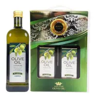 在飛比找Yahoo!奇摩拍賣優惠-台糖100%橄欖油禮盒(1L/瓶) 2瓶/盒 特惠價699元