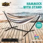 OGL Hammock with Stand Portable Hanging Chair Outdoor Beach Camping Swing Bed