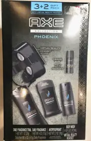 AXE COLLECTION Phoenix Gift Pack with Virtual Reality Headset, Phoenix, 5 ct NEW