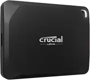 Crucial X10 Pro 2TB USB-C External Portable SSD with 2100MB/s Speed for PC MAC PS5 Xbox Android iPad Pro, Black