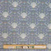 Quilting Patchwork Fabric TILDA Cotton Beach Shell Blue 50x55cm FQ