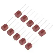 50Pcs Cylindrical DIP Mounted Miniature Micro Fuse , 1A 250V, Red