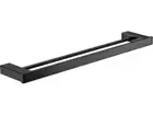 Fienza Koko Double Towel Rail 610mm Matte Black 85008610