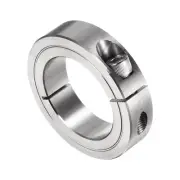 Single Split Clamp-On Shaft Collar 1-7/8 Bore One-Piece Clamping Collar 2-7/8 OD