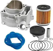 Motorcycle Engine Accessories Cylinder Assembly & Piston Kit & Oil Tube & Oil Filter Kit Bore Size 77mm Compatible With YAMAHA WR250F YZ250F