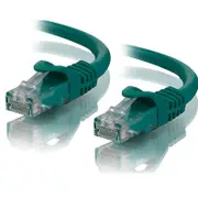 Alogic 0.5M Green Cat5E Network Cable Snagless Patch Category 5E Gold-Plated ...
