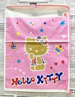 【震撼精品百貨】HELLO KITTY 凱蒂貓 HELLO KITTY日本SANRIO三麗鷗KITTY縮口袋/購物袋-曬黑*92083 震撼日式精品百貨