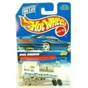 Die Cast Hot Wheels 1043 Rail Rodder Silver White Chrome Mattel Wheels Collector