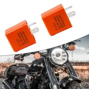 Motorcycle 2Pin Adjustable LED Indicator Flasher Relay Car Light Relay For Honda