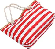 [DEARMAMY] Crossbody Bag for Women Handbag Woman Handbag Shoulder Handbag Canvas Handbag Stripe Printing Bag Beach Tote for Shopping