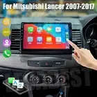 For 2007-2017 Mitsubishi Lancer Apple CarPlay Android 13 GPS Head Unit Radio SWC