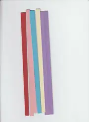 Thick Peal shiny Lucky Star Paper , 5 colors/ pack , 70pcs