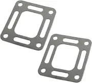 2Pcs Exhaust Elbow Lift Gasket Elbow Exhaust Gasket for 4.3 5.0 5.7 6.2 454 502 V6 V8 27-87105 27-860232