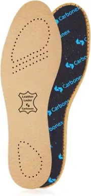 Insoles for Men & Women - Shoe Inserts with Pecari Carbonex & Ultra-Fresh Odor C