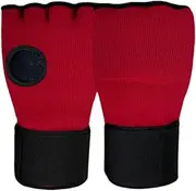 Frediuo Boxing Inner Gloves Kickboxing Mitts Quick Wrapping Hand Wraps Half Finger Boxing Gloves for MMA Workout Taekwondo Girls Boys