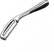 Stainless Steel Vegetable Peeler for Cucumber, Potato and Carrot Fruit,with Ergonomic Safety and Control Handle - Dishwasher Safe