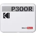 Kodak P300R Mini 3 Wireless Retro Photo Printer 4Pass 3 x 3 inch Bluetooth White