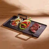 在飛比找ETMall東森購物網優惠-《KitchenCraft》鑄鐵煎烤盤(35cm)