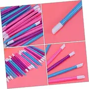 HONMEET Professional Nail Art Cleaning Kit 72pcs Set Plastic Cuticle Pusher Nail Pusher and Manicure Tools Compact Easy to Use
