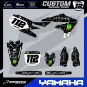YAMAHA MOTOCROSS GRAPHICS CUSTOM MX GRAPHICS DECAL KIT YZ YZF CLAW