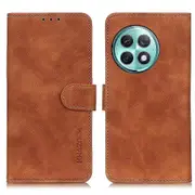 Khazneh For Oneplus Ace 2 Pro 5g Wallet Phone Cover Stand Anti-fingerprint Retro Texture Leather Case