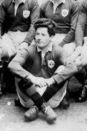 RUGBY UNION OLD PHOTO Jack Kyle Ireland 1947