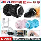 4 Modes Vibrating Roller Massager Fitness Exercise Relaxation Gym Pain Relief AU