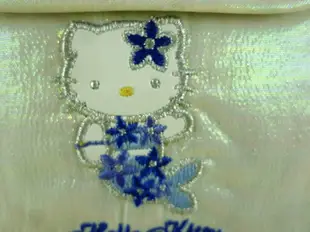 【震撼精品百貨】Hello Kitty 凱蒂貓-凱蒂貓皮夾/短夾-銀白色 震撼日式精品百貨