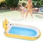 AU Inflatable Sprinkler Pool PVC Kids Cute Water Spray Pad Splashing Fountain