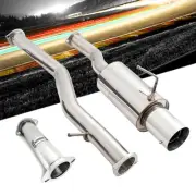 Megan Drift CBS Exhaust System 4.5" Tip For 08-13 G37/14-15 Q60 Coupe RWD V36
