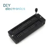 New 3M 40 Pin Black ZIF DIP Tester Socket 2.54MM Narrow-BodyDI