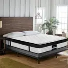 King Size Euro Top Mattress 5 Zoned Pocket Springs High Density Foam Bed Medium