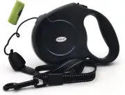 Retractable Dog Leash 26Ft,360° Tangle-Free Long Cord Pet Puppy Walking Leashes,