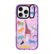 iPhone 16 Pro Impact Ring Stand Case MagSafe Compatible Wild life