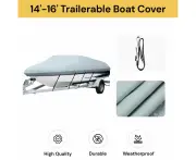 14'-16' Trailerable Boat Cover