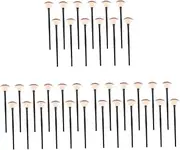 [PAMINGONO] 3sets Travel Makeup Brush Fan Shaped Mask Applicator Face Beauty Tool Skincare Brush 12pcs*3
