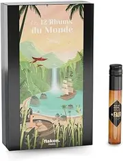 12 x 100ml Wine Tasting Kit with Tasting Book (Calendar 12 Rums World)