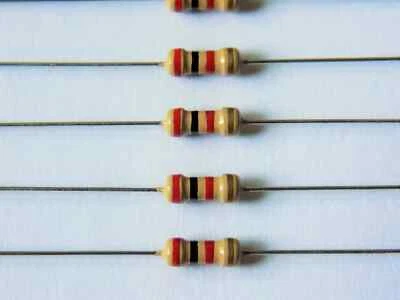 50x EOL 2K Resistors for Honeywell Vista DSC Alarm 2000 Ohm Zone Termination