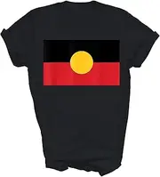 [Generic] Indigenous Australian Souvenir Flag Aboriginal Australia Unisex Shirt Gift Women Men