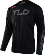 Troy Lee Designs Scout GP Recon Brushed Camo Motocross Jersey, black-multicolored, Size S for Men Black Multicolored