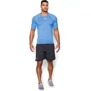 Under Armour Mens 1236224 Heatgear Medium Blue Compression SS Training Shirt NWT