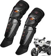 Knee Pads Motorcycle | Reflective Knee Guards - Motorcycle Knee Protective Gear for Adults, Motocross Racing Knee Protector, Warm Shin Guards