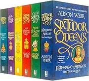 Alison Weir Six Tudor Queens Collection 6 Books Set (Katherine of Aragon, Jane Seymour, Anne Boleyn, Anna of Kleve, Katheryn Howard, Katharine Parr)