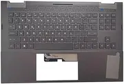 Laptop PalmRest&Keyboard for HP OMEN 16-B0000 M62260-001 M62262-001 M62255-001 with RGB Backlit United States US Black New